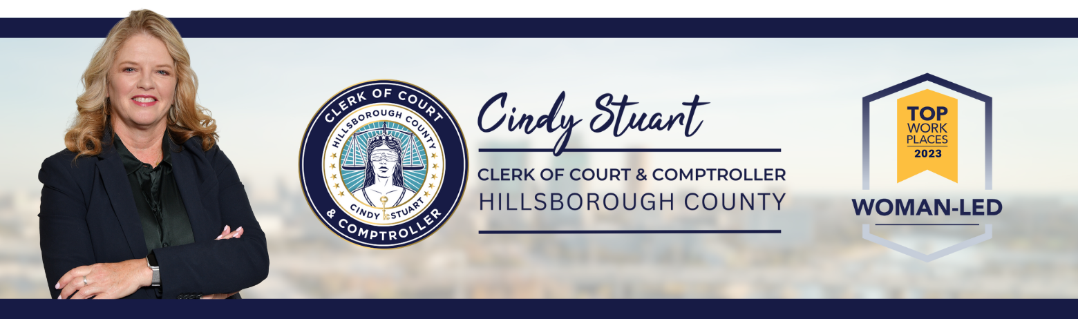 Cindy Stuart, Clerk of Court & Comptroller, Hillsborough County