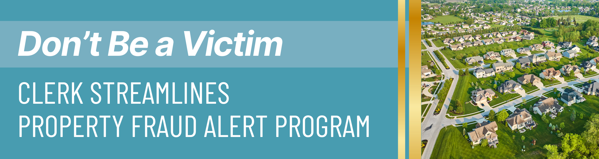 Property Fraud Alert Program & Guide